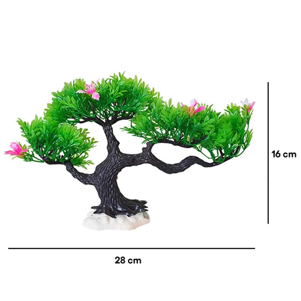 BONİSA PLASTİK BİTKİ BNS-3545 ( 28 x 16 CM )