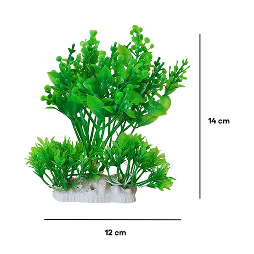 BONİSA PLASTİK BİTKİ BNS-3671 ( 12 x 14 CM )