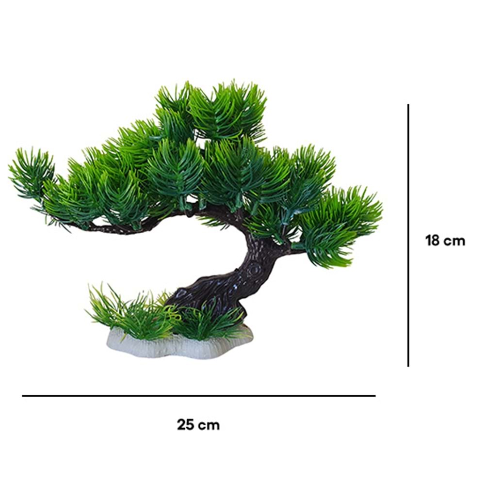 BONİSA PLASTİK BİTKİ BNS-3701 ( 25 x 18 CM )