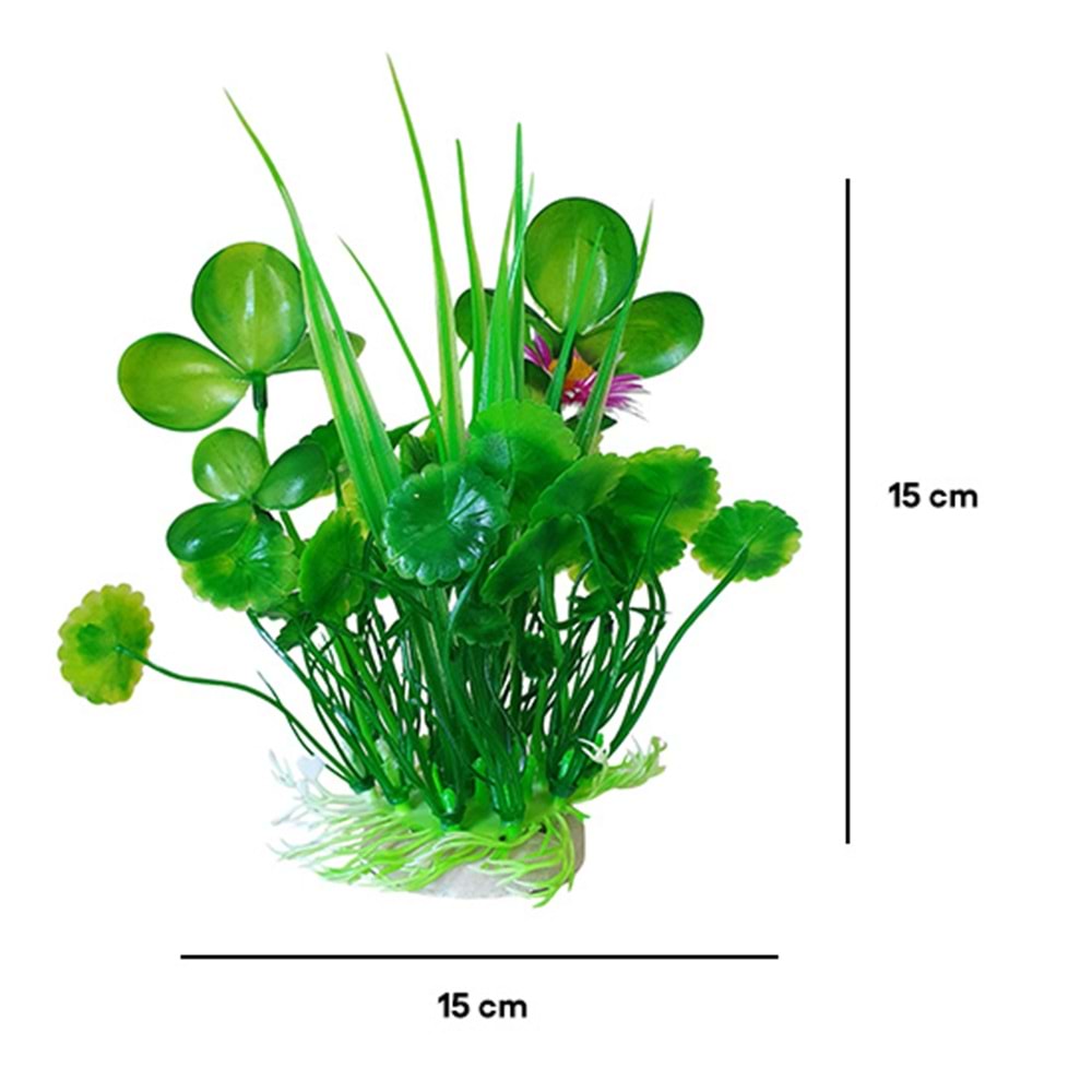 BONİSA PLASTİK BİTKİ BNS-6012 ( 15 x 15 CM )