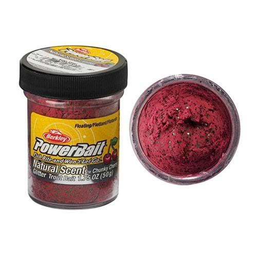 BERKLEY POWERBAIT NATUREL GARLIC C.CHERRY HAMUR 5