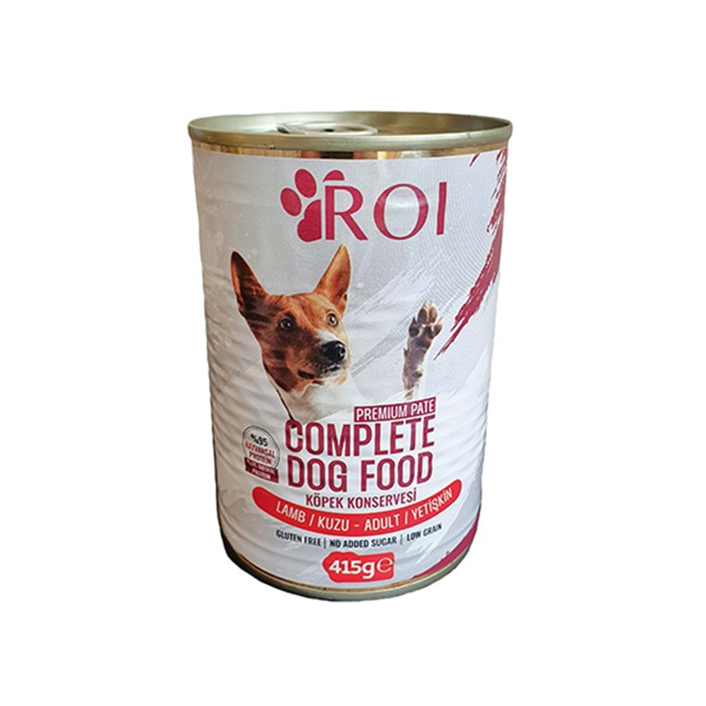 ROI 415 GR YETİŞKİN KÖPEK KUZU KONSERVE