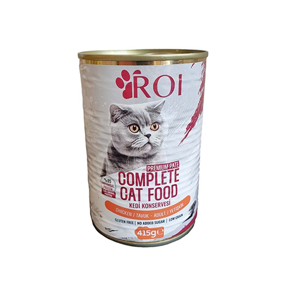 ROI 415 GR YETİŞKİN KEDİ TAVUK KONSERVE