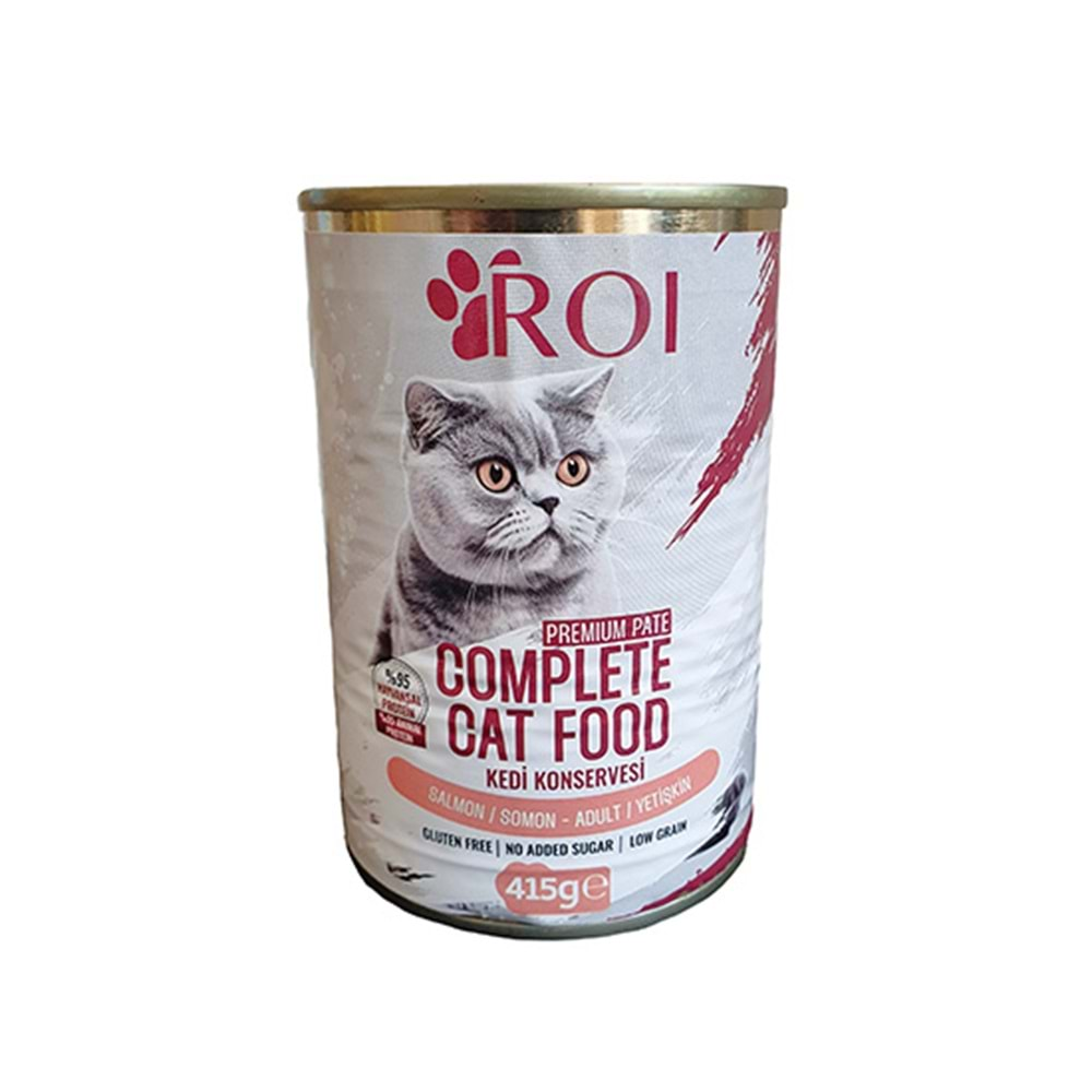 ROI 415 GR YETİŞKİN KEDİ SOMON KONSERVE