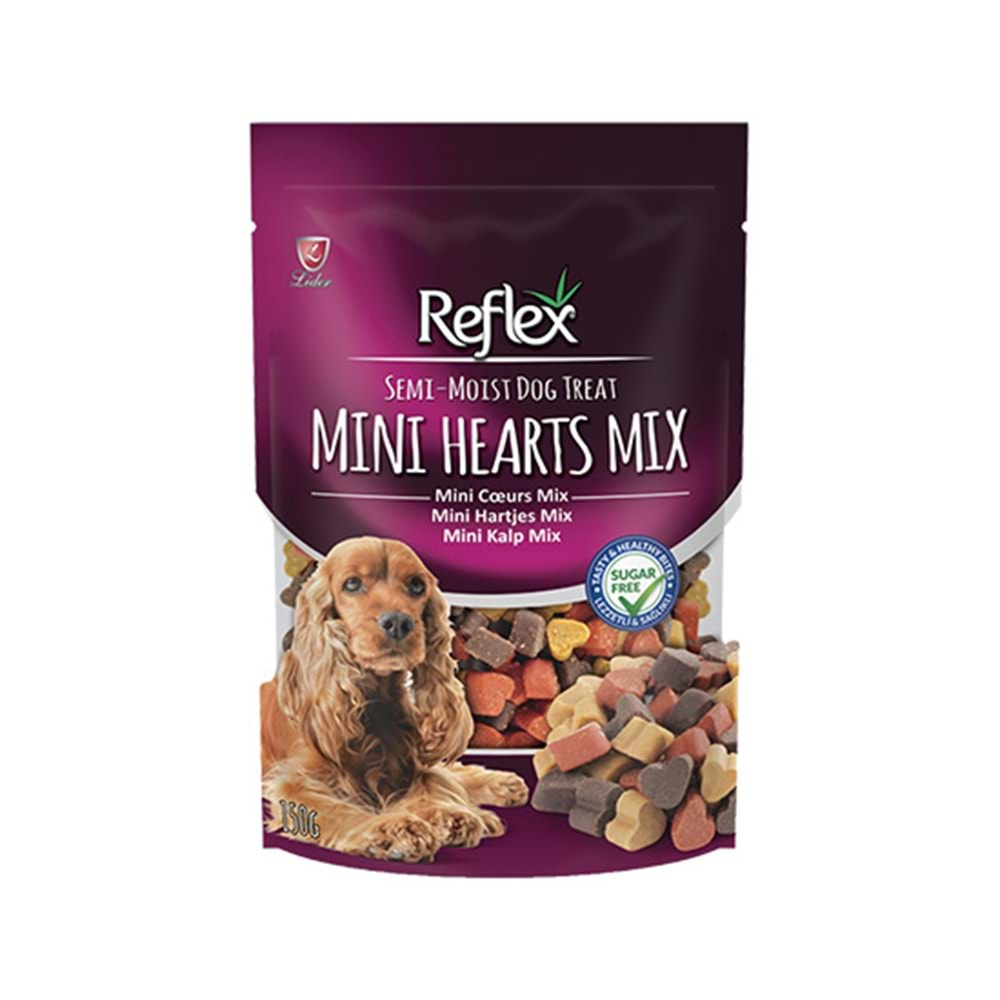 REFLEX 150 GR SEMI-MOIST ÖDÜL MAMASI / MİNİ KALP MIX