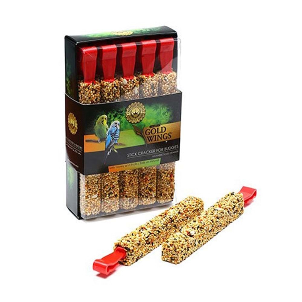 GOLD WİNGS PREMIUM MUHABBET KRAKERİ BALLI-MEYVELİ 10 LU