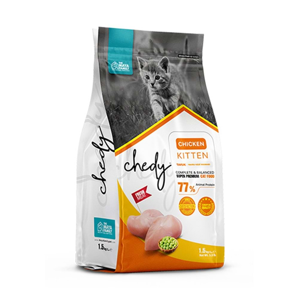 CHEDY 1,5 KG YAVRU KEDİ TAVUKLU