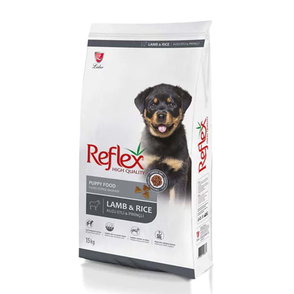 REFLEX 15 KG PUPPY KUZU ETLİ YAVRU KÖPEK MAMASI