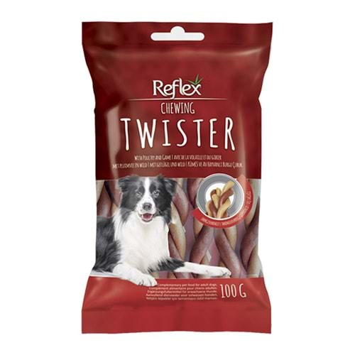 REFLEX 100 GR KÖPEK ÖDÜL TWİSTER ÇİĞNEME STICK