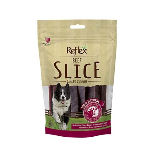 REFLEX 80 GR SLICE KÖPEK DANA ETİ DİLİMİ