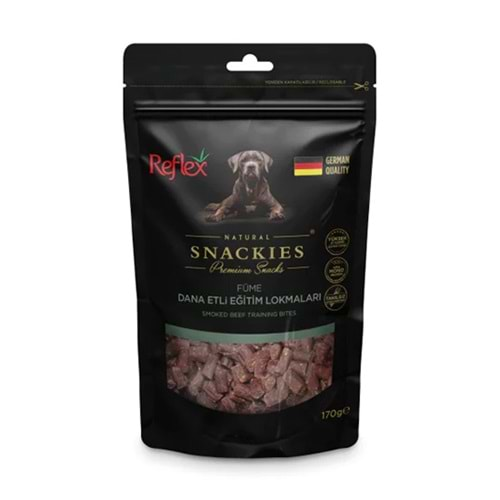 REFLEX 170 GR SNACKIES FÜME DANA ETLİ EĞİTİM LOKMALARI