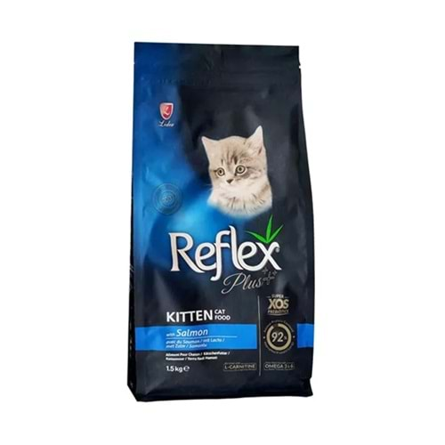 REFLEX PLUS 1,5 KG YAVRU KEDİ MAMASI SOMONLU