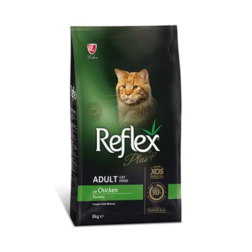 REFLEX 8 KG PLUS TAVUKLU YETİŞKİN KEDİ MAMASI