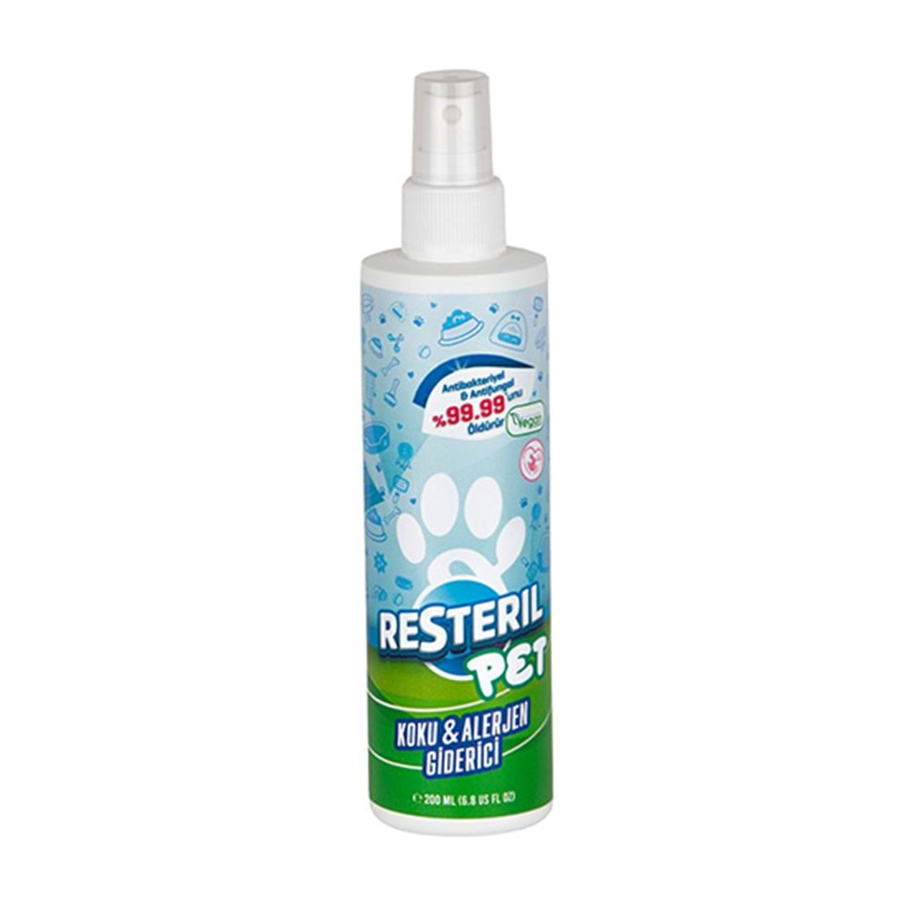 RESTERIL VETUREL HİJYEN SPREYİ PET 200 ML