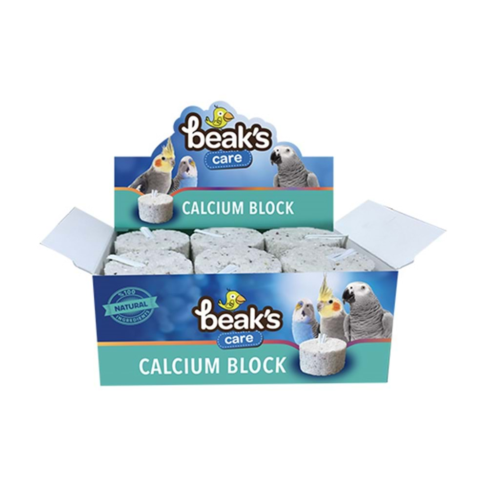 BEAKS CALCIUM BLOCK 12 Lİ KUTU