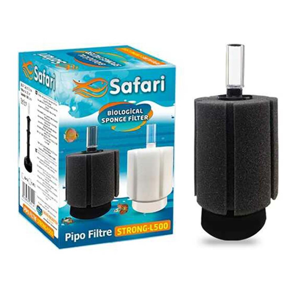 SAFARİ L500 PİPO FİLTRE SİYAH BÜYÜK