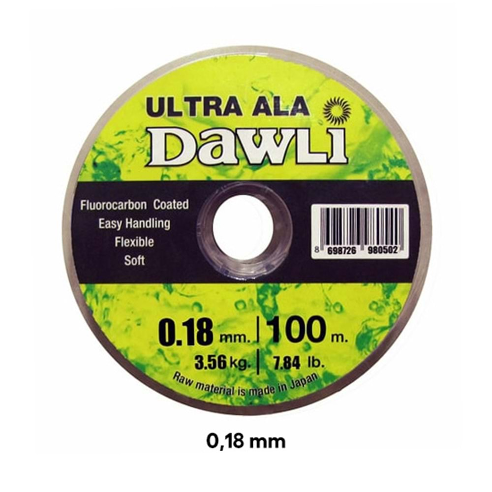 DAWLİ ULTRA ALA MAKARA MİSİNA 0,18 MM