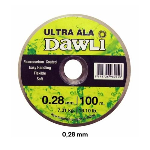 DAWLİ ULTRA ALA MAKARA MİSİNA 0,28 MM