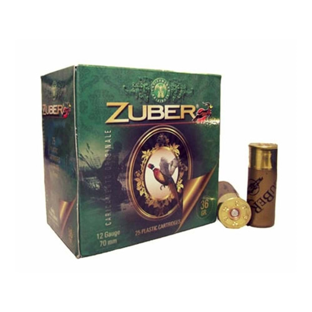 ZUBER 12 CAL. 36 GR 1-9 SAÇMA