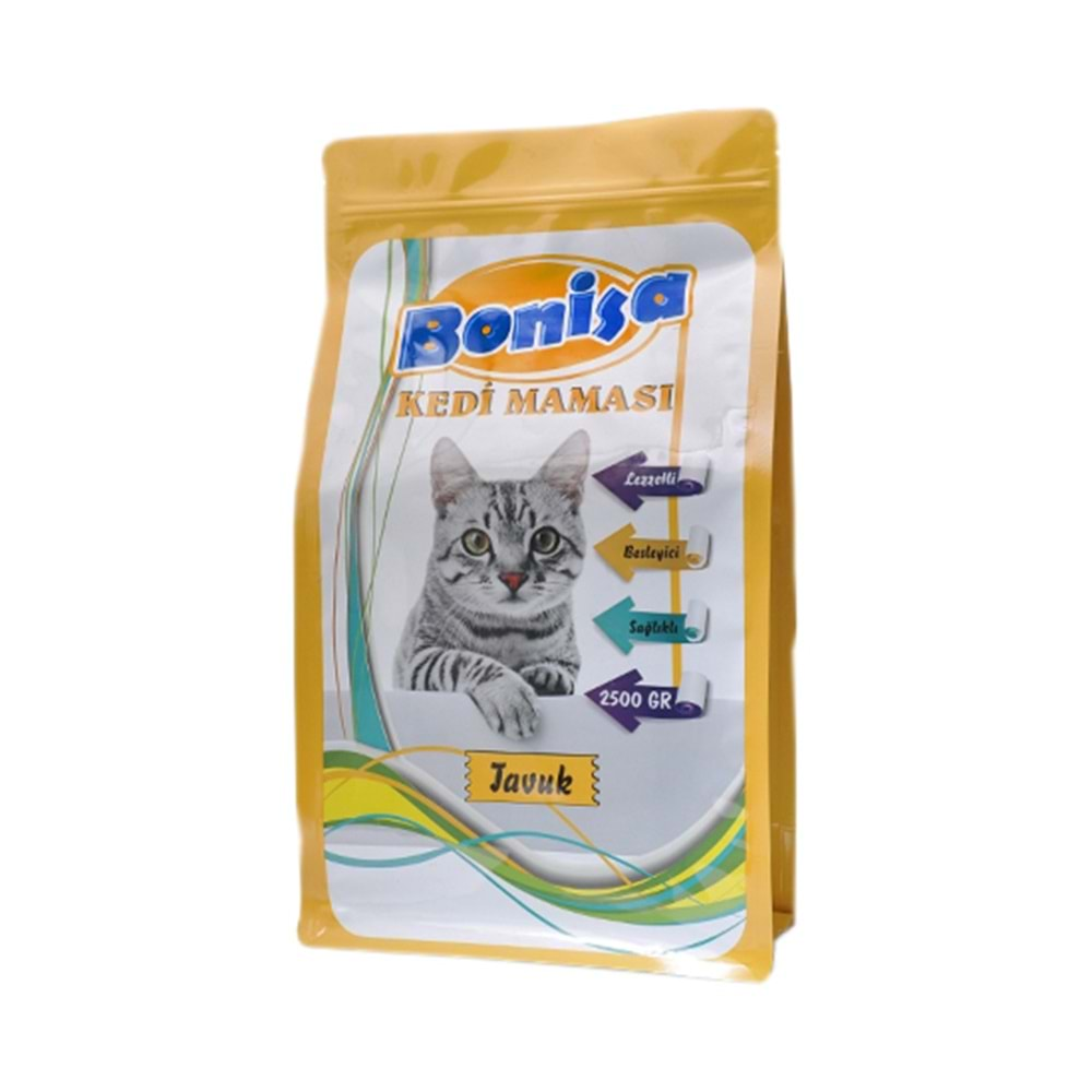 BONİSA 2,5 KG KEDİ MAMASI TAVUKLU