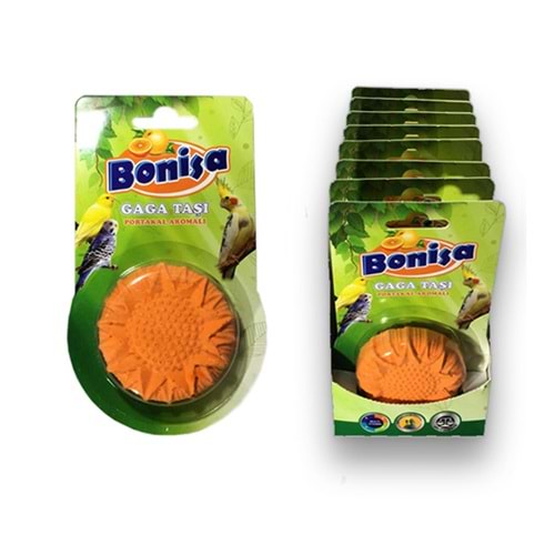 BONİSA BLOK GAGA TEMİZLEME TAŞI PORTAKAL AROMALI - 70 GR