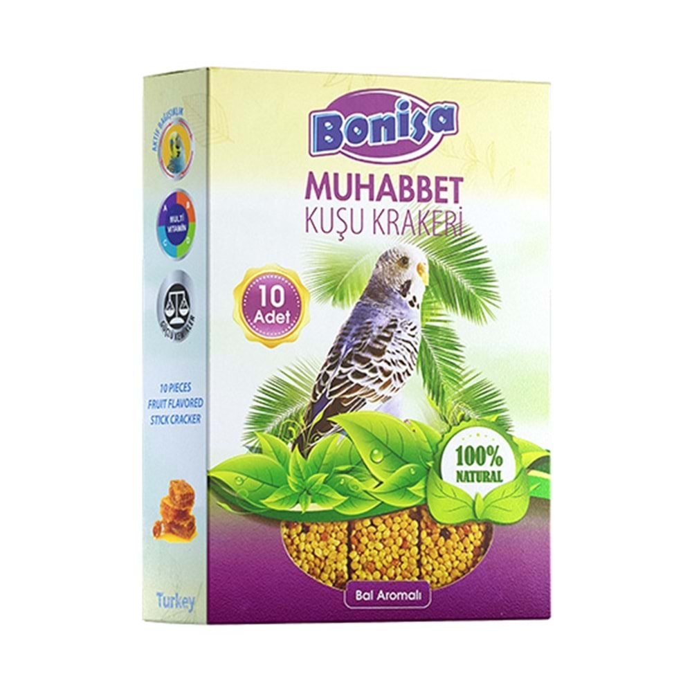 BONİSA 10 LU KUŞ KRAKERİ BAL AROMALI