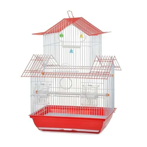 BONİSA BIRD CAGE A3114 KUŞ KAFESİ ÇATILI VİLLA