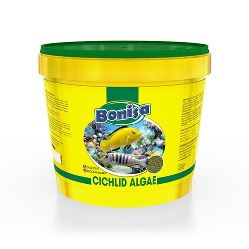 BONİSA 3 KG CICHLID ALGAE KOVA BALIK YEMİ