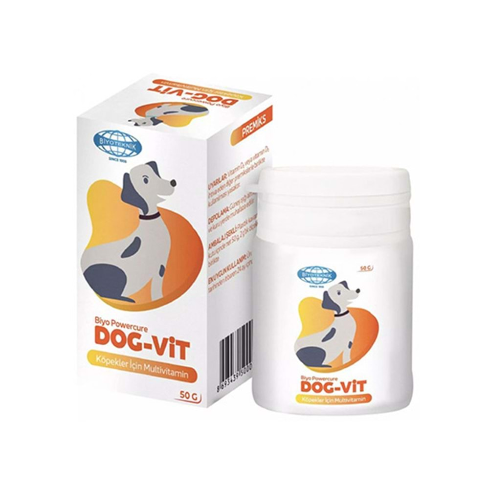 DOG-VİT KÖPEKLER İÇİN MULTİ VİTAMIN 50 GR