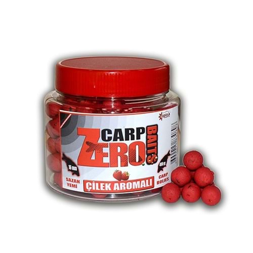 ZERO BOİLİ 400GR DOĞAL SAZAN YEMİ 18MM ÇİLEK KOKULU