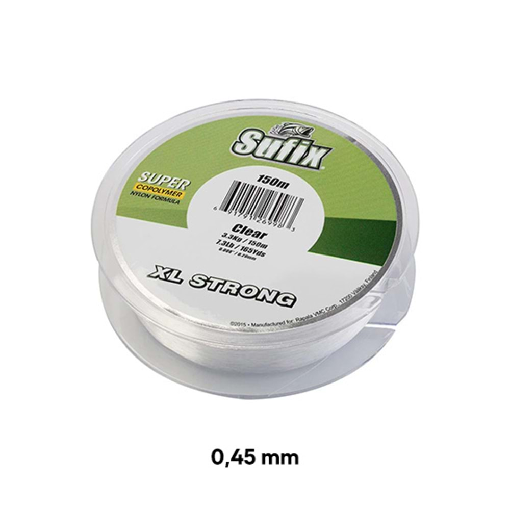 SUFİX XL STRONG PLATINUM MAKARA MİSİNA 0,45 MM