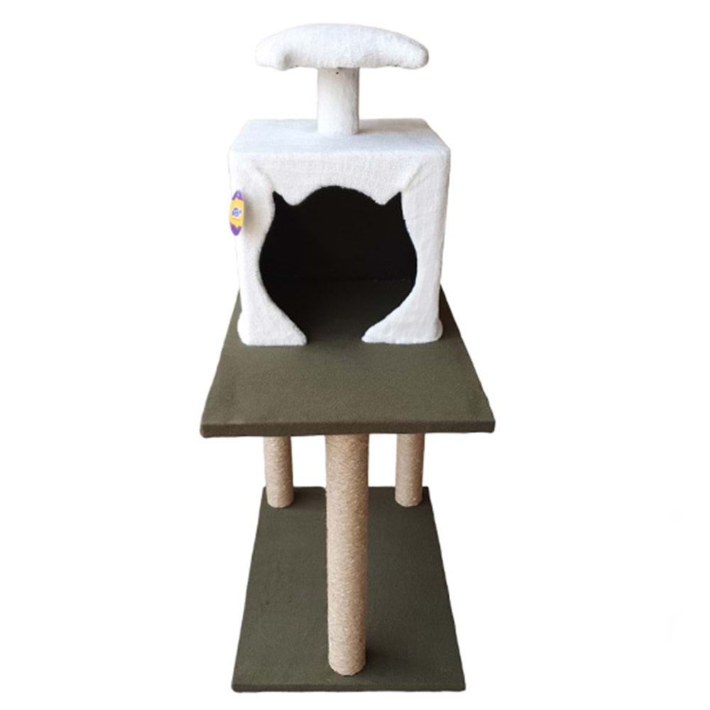 BONİSA KEDİ EVİ ÇİFT KATLI 40 x 55 x 110 CM