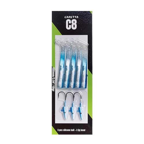 CARETTA C8 10 CM 10 GR BLUE BLUE