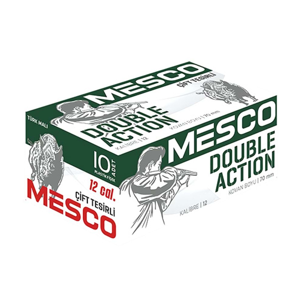 MESCO 12 CAL.TEK KURŞUN DOUBLE ACTION