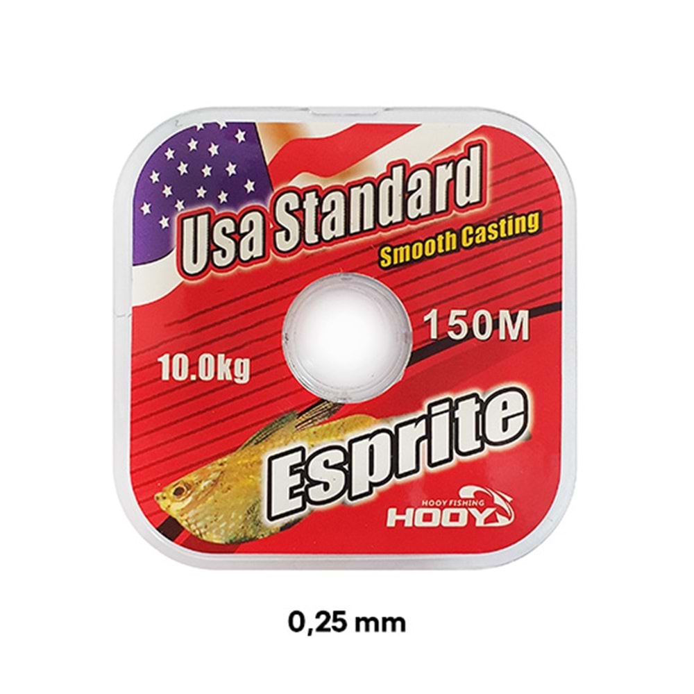 USA STANDARD ESPRİTE NYLON MİSİNA 150 METRE 0,26 MM