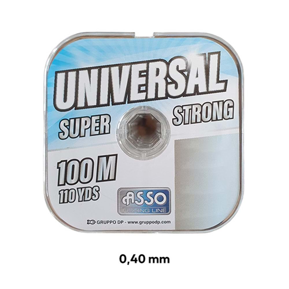 ASSO UNIVERSAL MAKARA 100 MT BEYAZ 0,40 MM