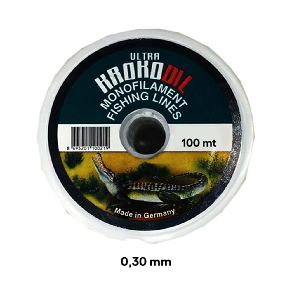 KROKODİL BEYAZ MAKARA MİSİNA 0,30 MM 100 METRE