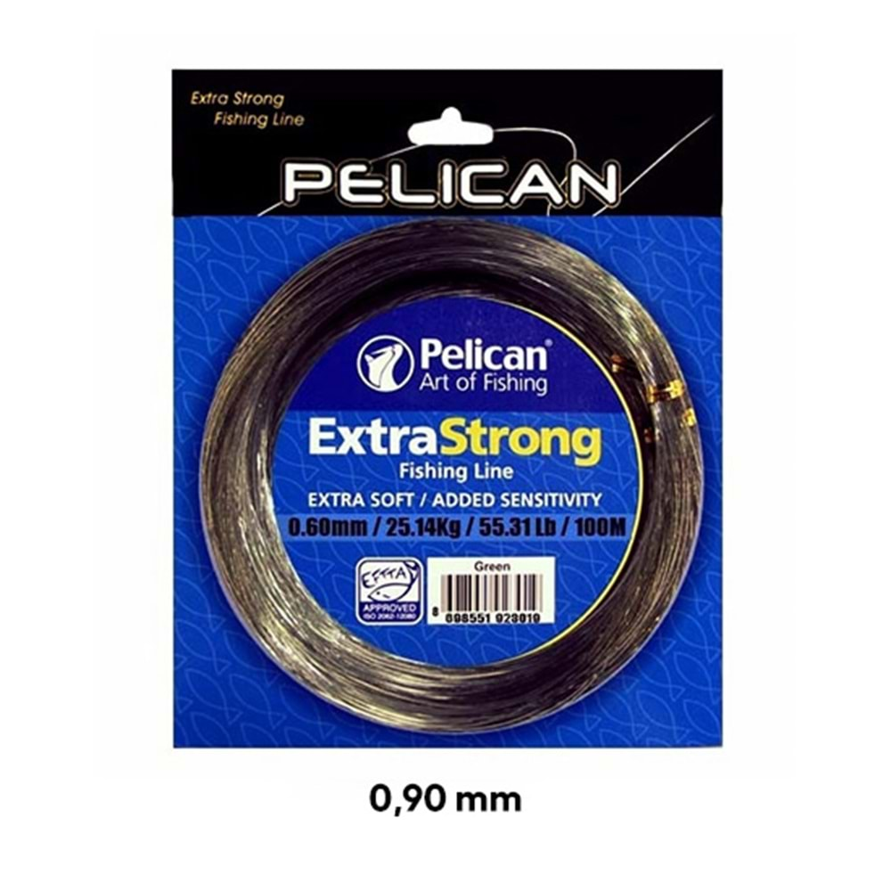 PELİCAN PAKET MİSİNA 0,90 MM YEŞİL