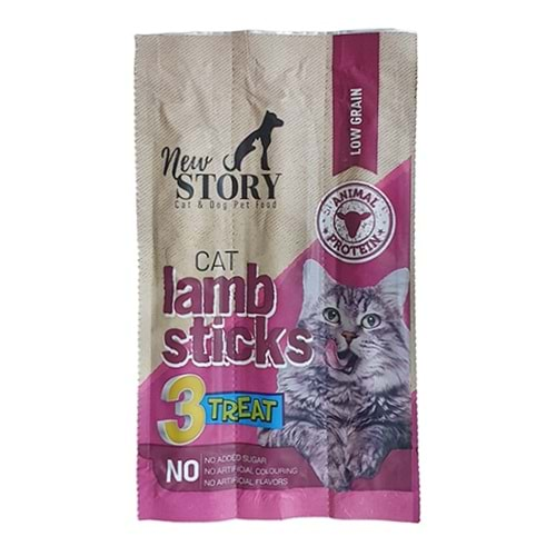 NEW STORY CAT LAMB STICKS 3x5 GR