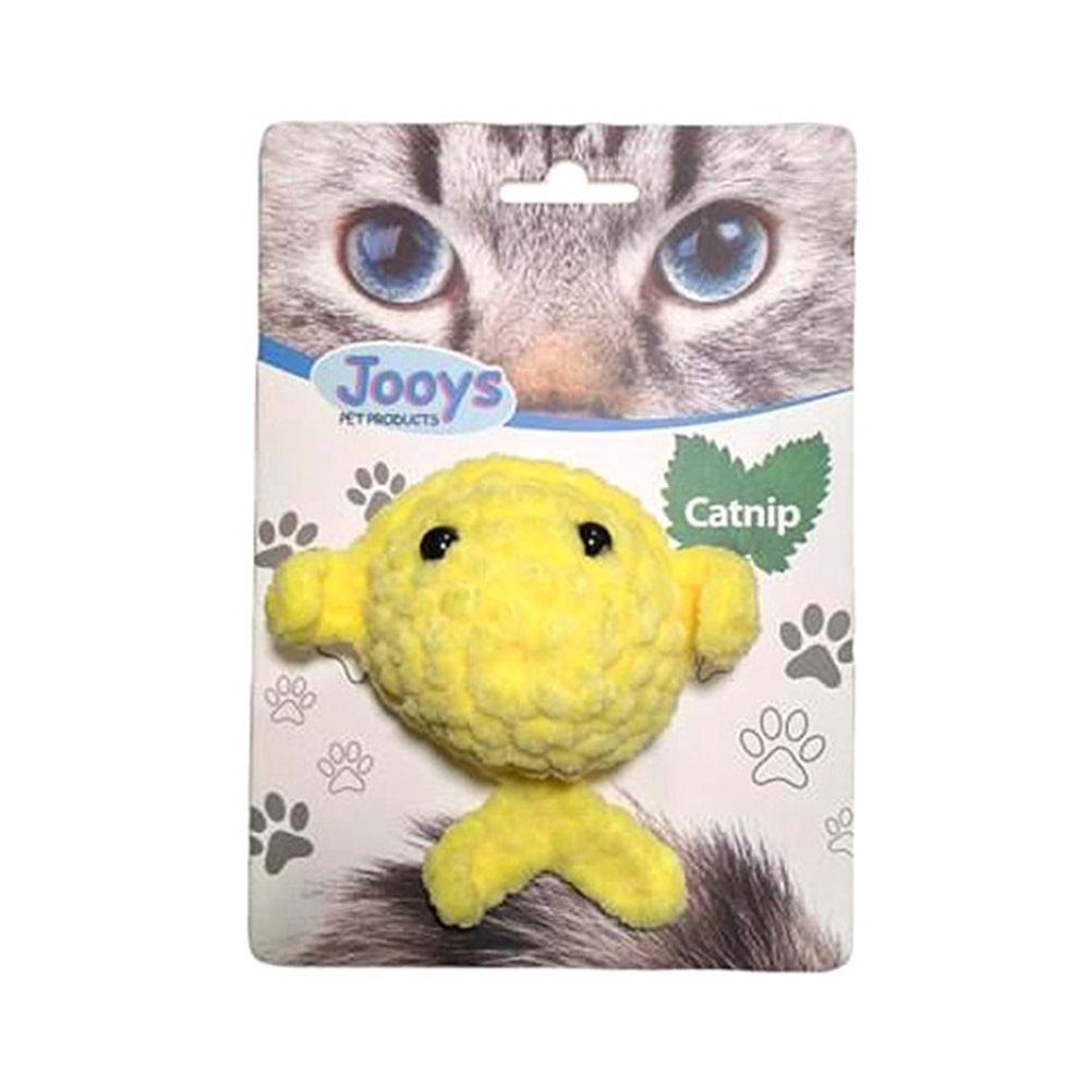 PNG-51703 JOOYS CATNİPLİ KADİFE BALIK KEDİ OYUNCAĞI