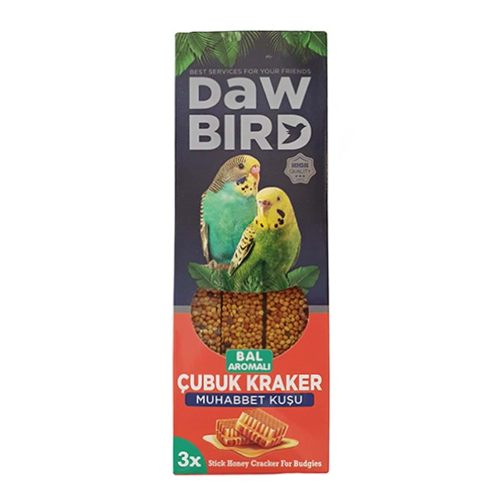 DAWBIRD 3 LÜ KUŞ KRAKER BAL AROMALI