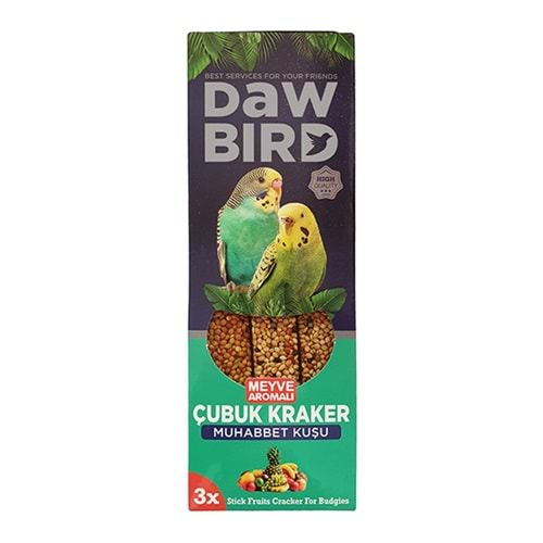 DAWBIRD 3 LÜ KUŞ KRAKER MEYVE AROMALI