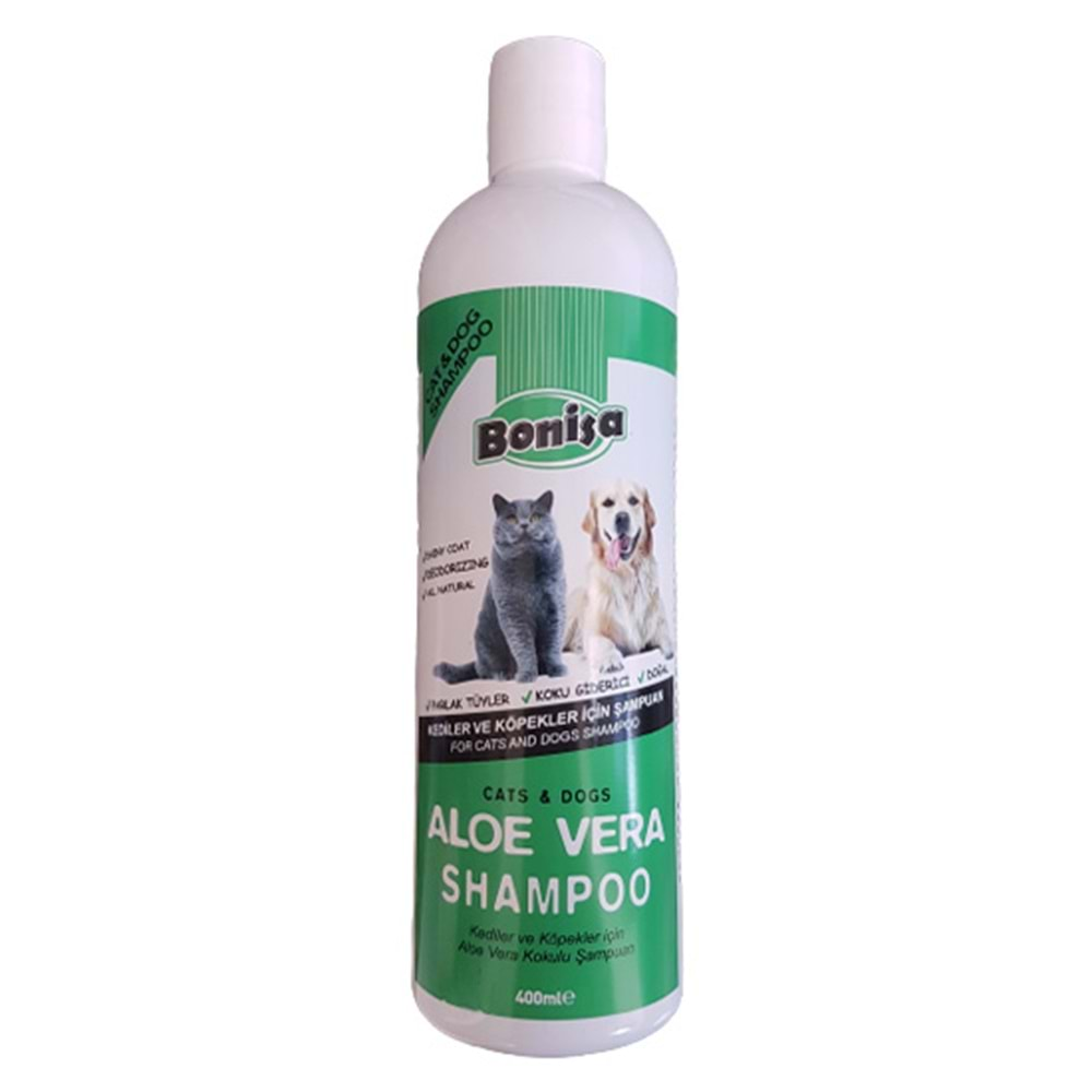 BONİSA 400 ML ALOEVERA SHAMPOO CAT DOG