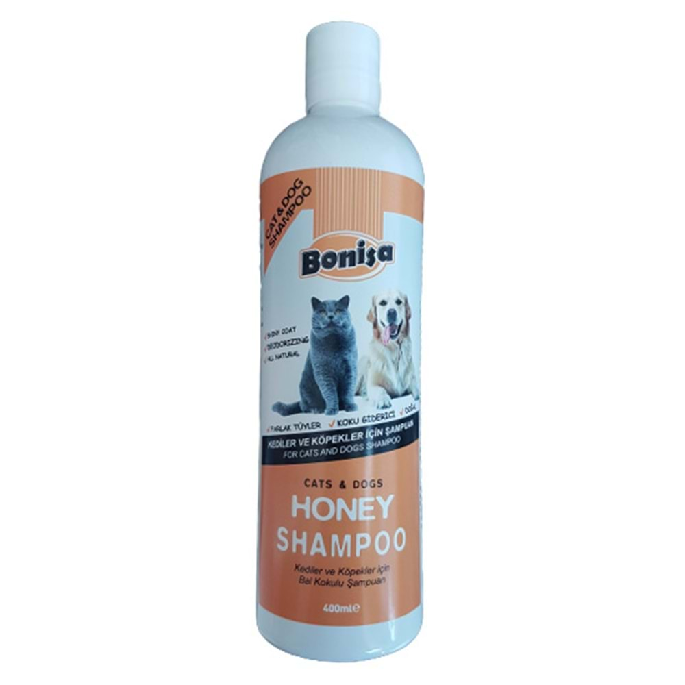 BONİSA 400 ML HONEY SHAMPOO CAT DOG