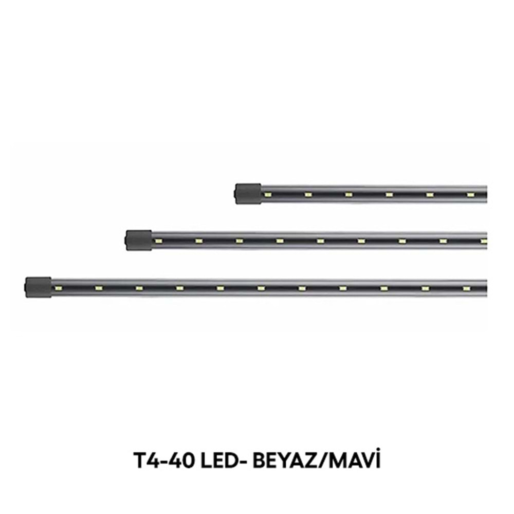 SOBO T4-40 WHITE/BLUE AKVARYUM LED BEYAZ/MAVİ 40 CM