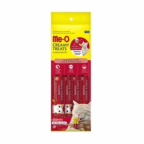 ME-O 60 GR NO: 9 TON BALIKLI DOMATESLİ KEDİ ÖDÜLÜ 4 X 15 GR