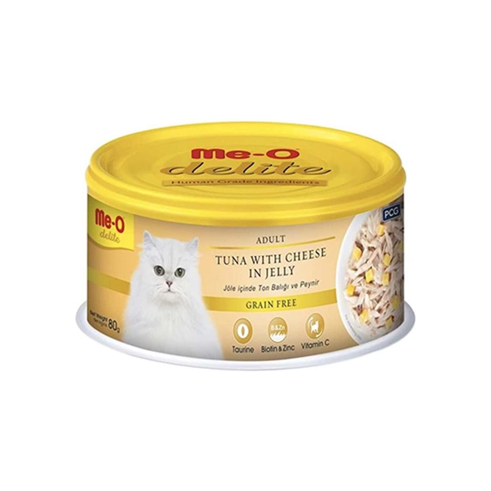 ME-O 80 GR KEDİ KONSERVE TON BALIKLI PEYNİRLİ