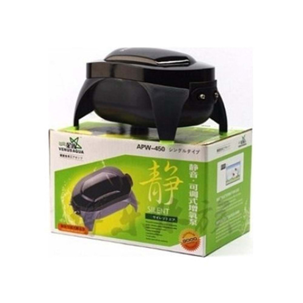 VENUSAQUA APW-450 ÇİFT ÇIKIŞ HAVA MOTORU