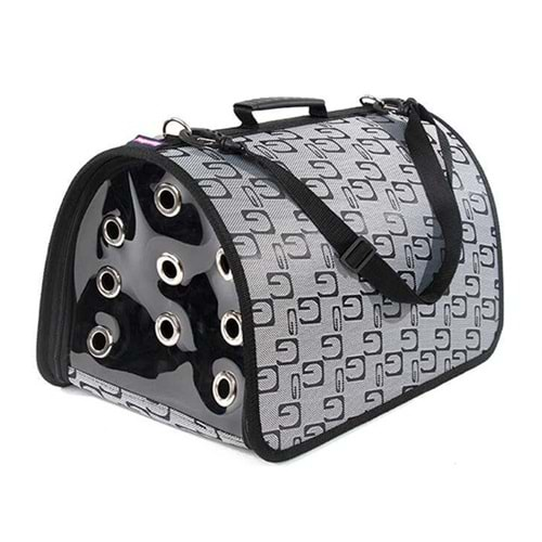 PETPRETTY FLYBAG KAPALI ÇANTA GRİ 44x28x28 CM