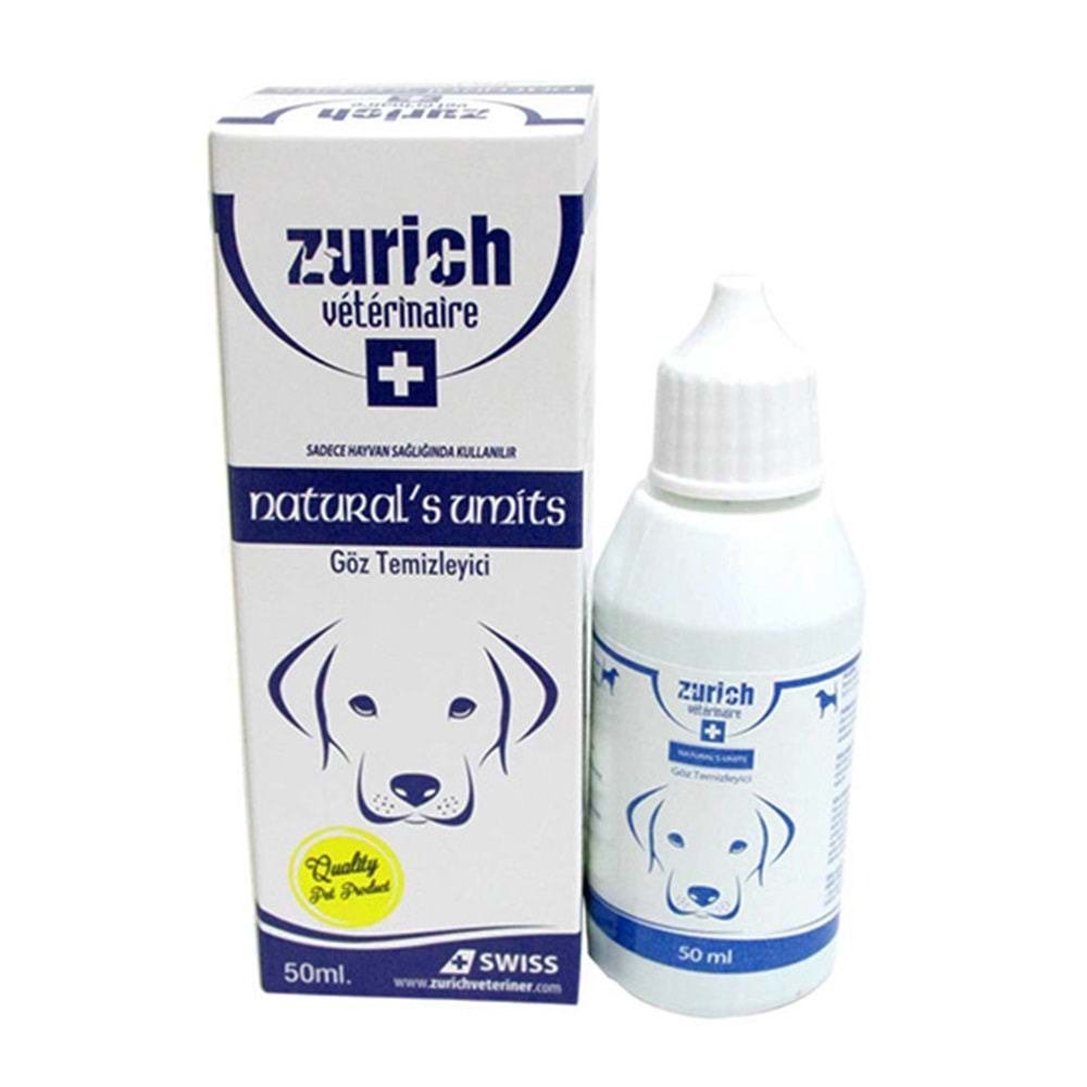 ZÜRİCH DOG GÖZ TEMİZLEME 50 ML